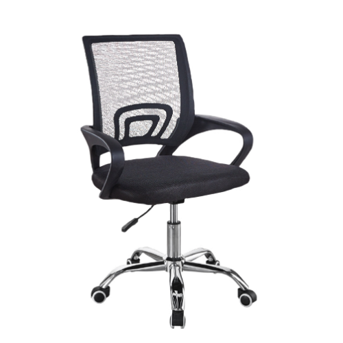 [NH10SONME2] Silla de Oficina negra de malla Ergonómica