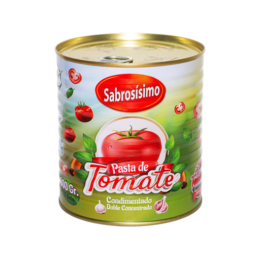 [NH07PTC80012] Pasta de tomate doble concentrado condimentado 800g