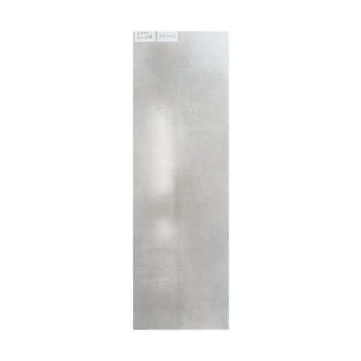 [NH038432712172935] Losa de  Cerámica color Iron Silver Mate 20x60cm