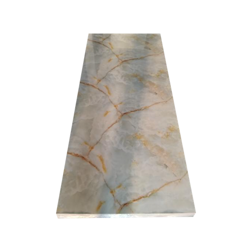 [NH03KITPPVC8002] Kit de Panel de PVC Mármol Blanco y Oro KL8002