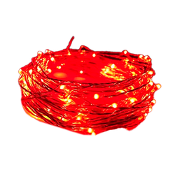 [NH09LNMR150] Luces decorativas de color rojo (10m) Modernas 