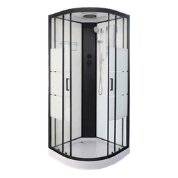 [NH12CDS900MM] Cabina Negra de baño 5mm 900*900*2150