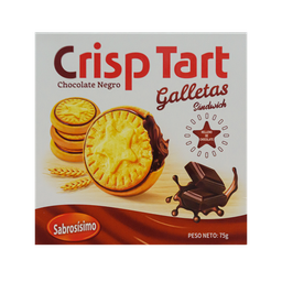 [NH07GCCHN40] Galleta Crisp Tart chocolate negro