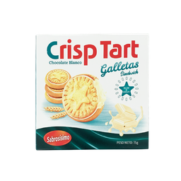 [NH07GCCHB40] Galleta Crisp Tart chocolate blanco