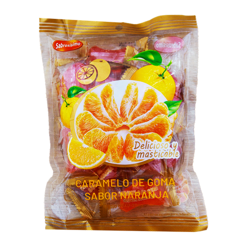 [NH07CN30] Caramelos de goma de naranja
