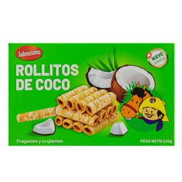 [NH07RC30] Rollitos de coco