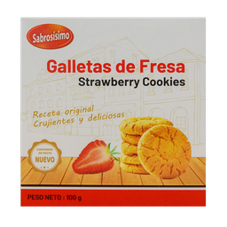 [NH07GMF24] Galleta mantequilla sabor fresa