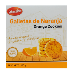 [NH07GMN24] Galleta mantequilla sabor naranja