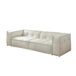 [NH12S3P1] Sofá modular de 3 plazas (beige)