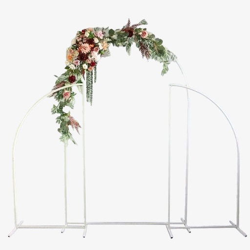 [NH09AFM3-1] Arco de decoración para fiesta (Modelo semi circular)