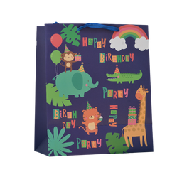 [NH09BPD250] Bolsa de regalos con animales (grande) ZD030A