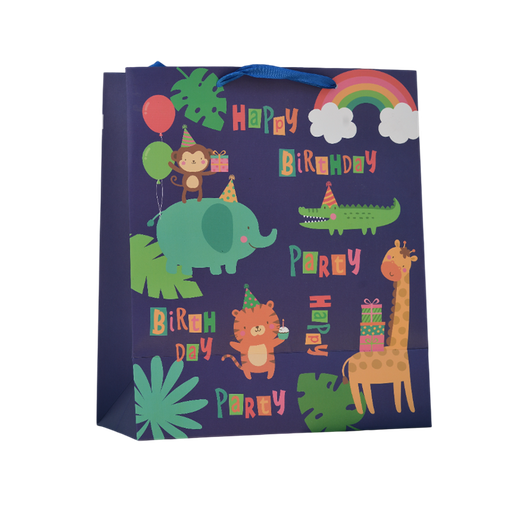 [NH09BPD250] Bolsa de regalos con animales (grande) ZD030A