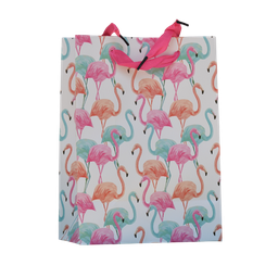 [NH09BPH500] Bolsa de regalos con diseño de flamencos  (estándar) ZD001C