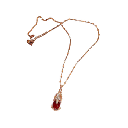 [NH09COF800] Collar con rubí "Divina Elegancia"