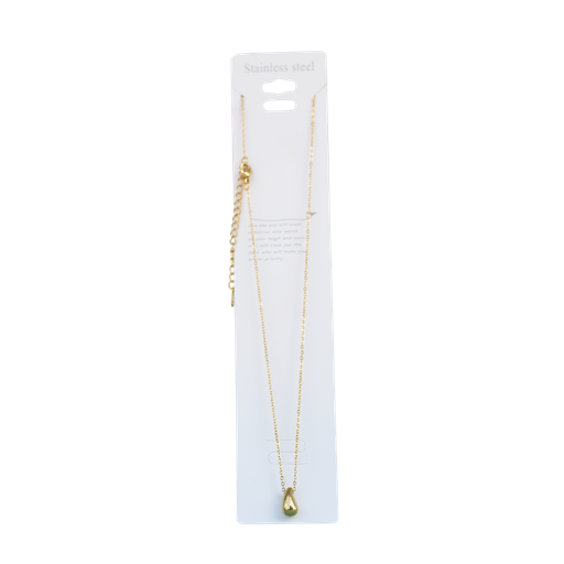 [NH09COI800] Collar fino con dije Gota de Lluvia