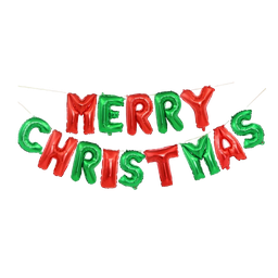 [NHO9GMC500] Globo Merry Christmas (Feliz navidad)