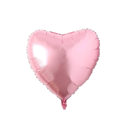 [NH09GPAC2000RS] Globo con forma de corazón rosado