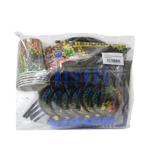 [NH09SAFN37] Set de artículos para fiesta (temática nintendo)