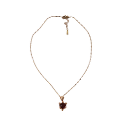 [NH09COE800] Collar con rubí "Elegancia eterna"