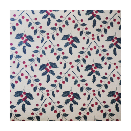 [NH09PECRM800RM] Papel de regalo estilo navideño (Renos y muérdago) (PZ039)