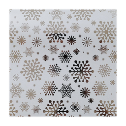 [NH09PEE1000CES] Papel de regalo celebraciones (Copos de Nieve y Estrellas)(PZ018)