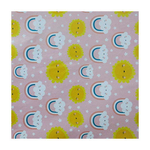 [NH09PEH1000S] Papel de regalo variantes infantiles (Sol)(PZ099)