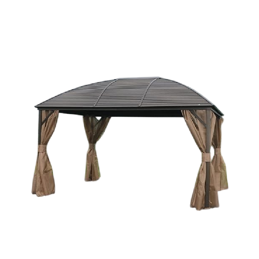 [NH10CN3,4M] Carpa exterior Negra para Terraza 3*4m