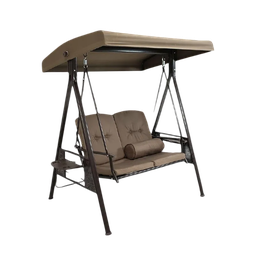 [NH10SCC1,85M] Silla columpio para jardín Beige 1.85*1.6*1.2m