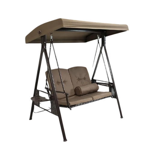 [NH10SCC1,85M] Silla columpio para jardín Beige 1.85*1.6*1.2m