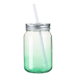 [NH13V15DVD] Vaso  sin asa para sublimación con degradado verde (de 15 Oz)