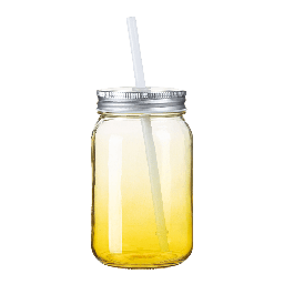[NH13V15DAM] Vaso  sin asa para sublimación con degradado amarillo (de 15 Oz)