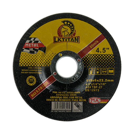 [NH06DDM115] Disco de Desbaste para Metal-115X6X22.23MM