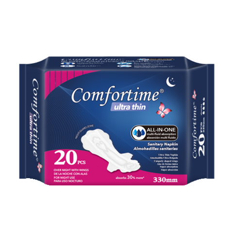 [NH01ASNEFA24] Almohadillas Sanitarias de Noche (Extra Finas y Alargadas)